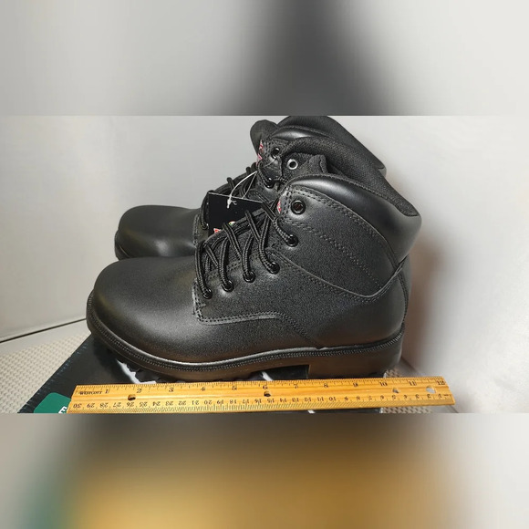 Brahma Men's Size 7.5W Escott Wide Width 6" Soft Toe Work Boots NWT - Picture 3 of 6